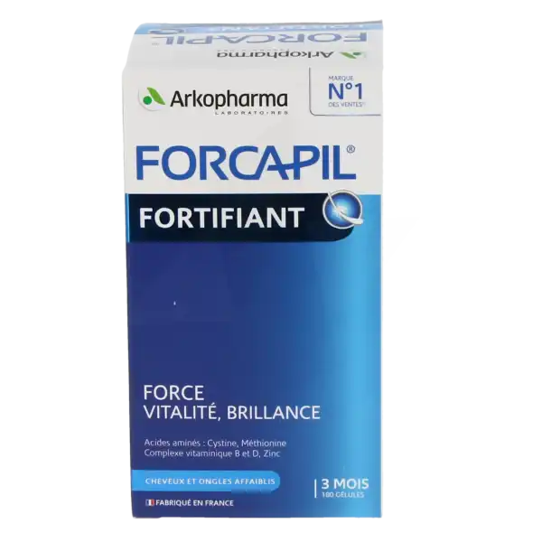 Forcapil Gélules Croissance Vitalité Cheveux Ongles B/180