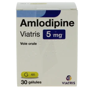 Amlodipine Viatris 5 Mg, Gélule