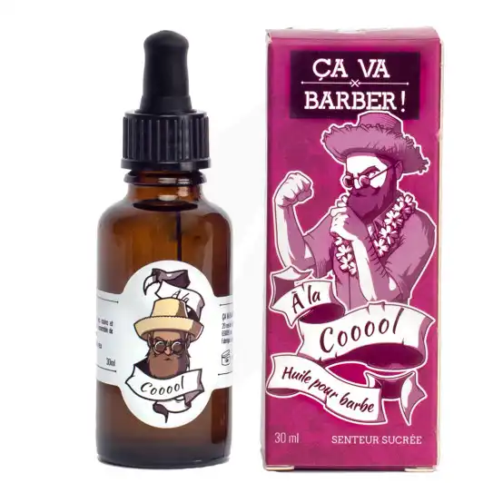 Ça Va Barber ! Huile Pour Barbe "a La Cool" 30ml