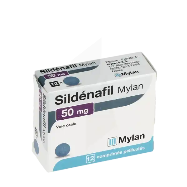 Sildenafil Viatris 50 Mg, Comprimé Pelliculé