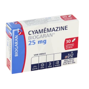 Cyamemazine Biogaran 25 Mg, Comprimé Pelliculé Sécable