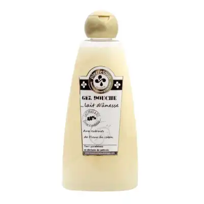 Asinerie de Pierretoun - Gel douche 40% de lait d'ânesse & fleur de coton - flacon 250ml