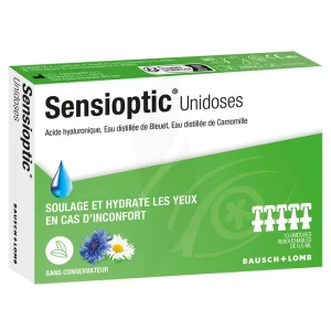 Sensioptic Solution Oculaire 10unidoses/0,4ml