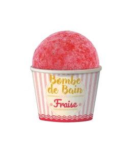 Les Petits Bains De Provence Bombe De Bain Fraise Pot/115g