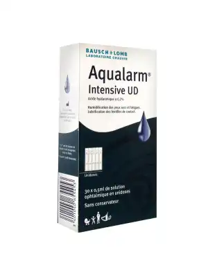 Aqualarm Intensive Ud S Ophtalm 30unidoses /0,5ml à Toulouse