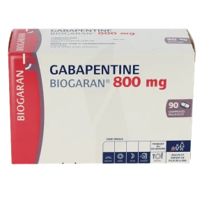 Gabapentine Biogaran 800 Mg, Comprimé Pelliculé