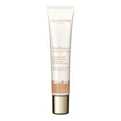 Clarins Skin Illusion Tinted Moisturizer Spf25 Crème Teintée Booster D'éclat 2,5 40ml à PERTUIS