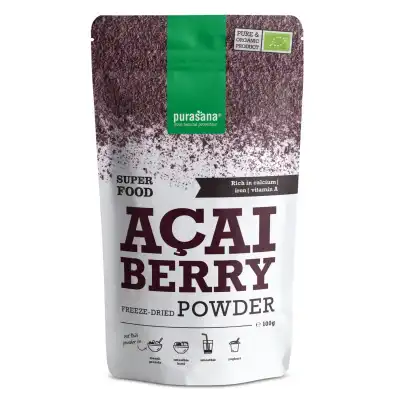 Purasana Baies D'acai Poudre 100g à Pessac