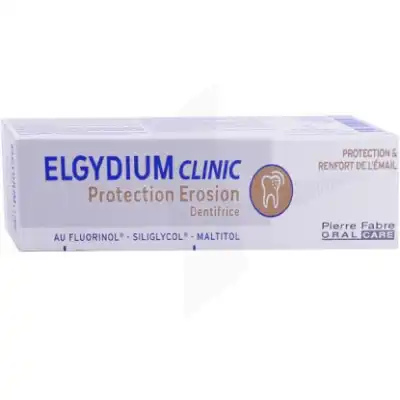 Elgydium Clinic Protection Erosion Dentifrice T/75ml à BRETEUIL