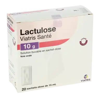 Lactulose Mylan Pharma 10 G, Solution Buvable En Sachet-dose à Bordeaux
