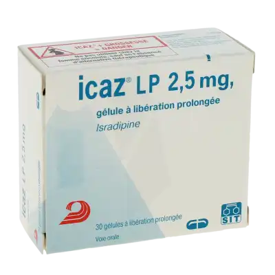 ICAZ LP 2,5 mg, gélule à libération prolongée