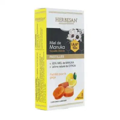 Herbesan Pastil Miel Manuka Citron à SAINT-CYR-SUR-MER