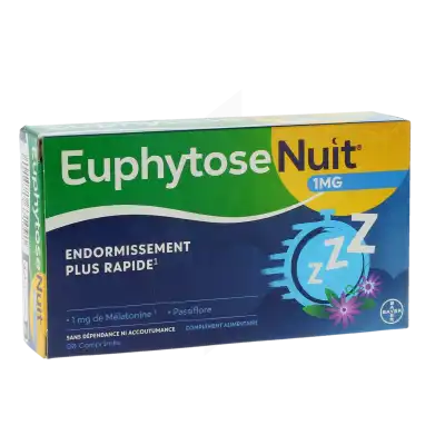 Euphytose Nuit Comprimés Enrobés Boîte De 30 à Le Breuil