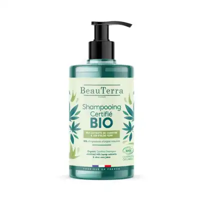 Beauterra Chanvre Shampooing Doux Bio Fl Pompe/750ml à PINS-JUSTARET