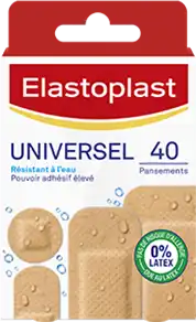 Elastoplast Universel Plastique Pansements Adhésif B/40