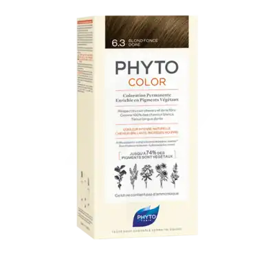 Phytocolor Kit Coloration Permanente 6.3 Blond Foncé Doré à Angers