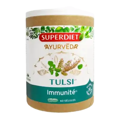 Superdiet Ayurveda Tulsi Bio Gélules B/60 à VALENCE