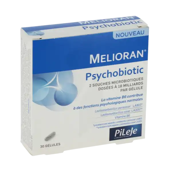 Pileje Melioran Psychobiotic Gélules B/30