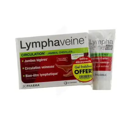 Lymphaveine Circulation Comprimés B/60 + T/30ml à Lomme