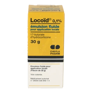 Locoid 0,1 %, émulsion Fluide Pour Application Locale