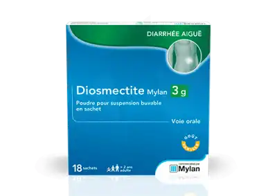 Diosmectite Viatris 3 G, Poudre Pour Suspension Buvable En Sachet à Bordeaux