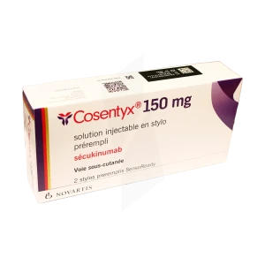 Cosentyx 150 Mg, Solution Injectable En Stylo Prérempli