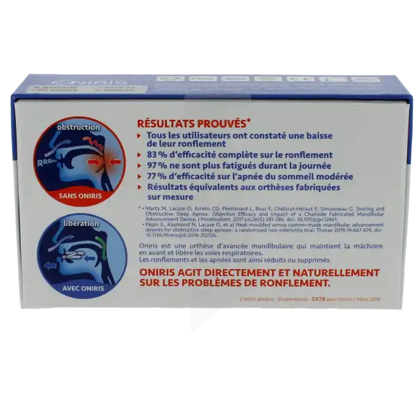 Oniris Ronflement Et Apnee Du Sommeil