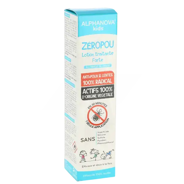 Alphanova Kids Bio Zéropou Lotion Traitante Coco Fl/100ml