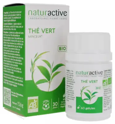 Naturactive Phytotherapie ThÉ Vert Bio GÉl Pilulier/60 à HEROUVILLE ST CLAIR