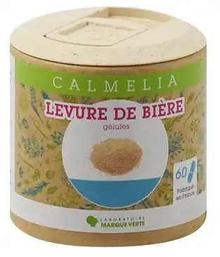 Calmelia Levure De Bière Revivifiable 300mg Gélules  Boîte De 60 à PARON