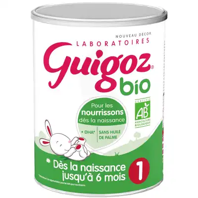 Guigoz Bio 1 Lait En Poudre B/800g à QUINCAMPOIX