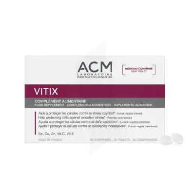 Acm Vitix Comprimés B/30 à VALENCE