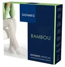 Sigvaris Bambou 2 Chaussette Femme Rosée N Large à SENNECEY-LÈS-DIJON