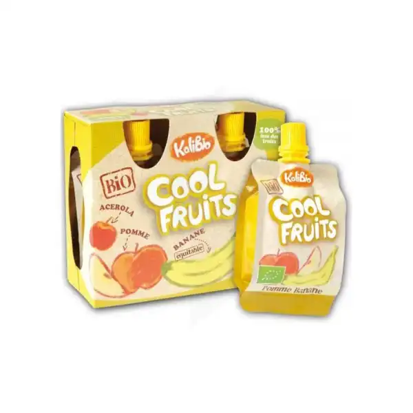 Vitabio Cool Fruits Banane Pomme