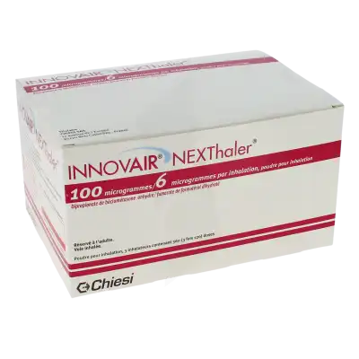 Innovair Nexthaler 100 Microgrammes/6 Microgrammes Par Inhalation, Poudre Pour Inhalation à TOULOUSE