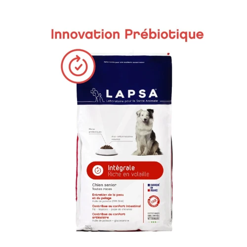 meSoigner Lapsa Integrale Croquettes Chien Senior Toutes Races Sachet