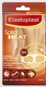 Elastoplast Spiral Heat Patch Chauffant Dos Et Nuque B/3