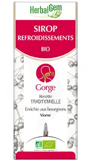 Herbalgem Sirop Bio Refroidissement 150ml à Roquemaure