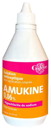 Amukine 0,06 %, Solution Pour Application Cutanée
