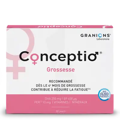 Conceptio Grossesse Gélules + Capsules B/30+30 à SARROLA-CARCOPINO