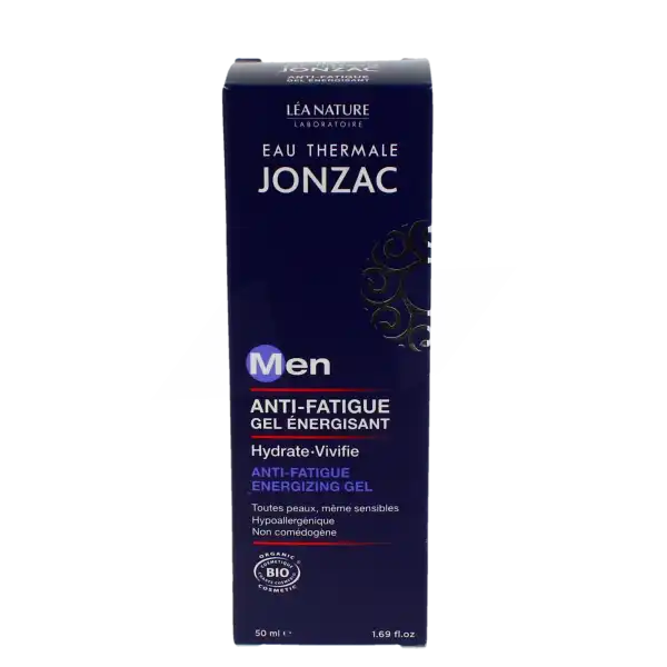 Eau Thermale Jonzac Homme Gel énergisant Anti-fatigue T Pompe/50ml