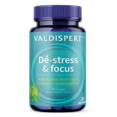 Valdispert Dé-stress & Focus Gommes Pot/30