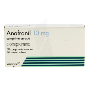 Anafranil 10 Mg, Comprimé Enrobé
