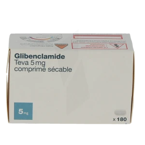 Glibenclamide Teva 5 Mg, Comprimé Sécable