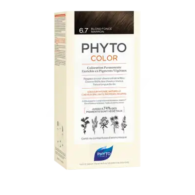 Phytocolor Kit Coloration Permanente 6.7 Blond Foncé Marron à Cavignac
