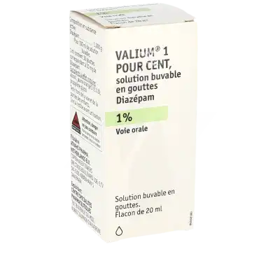Valium 1 Pour Cent, Solution Buvable En Gouttes à GRENOBLE