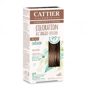 Cattier Coloration Kit 4.0 Châtain 120ml