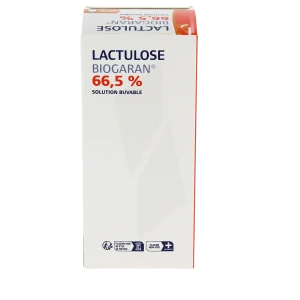Lactulose Biogaran 66,5%, Solution Buvable