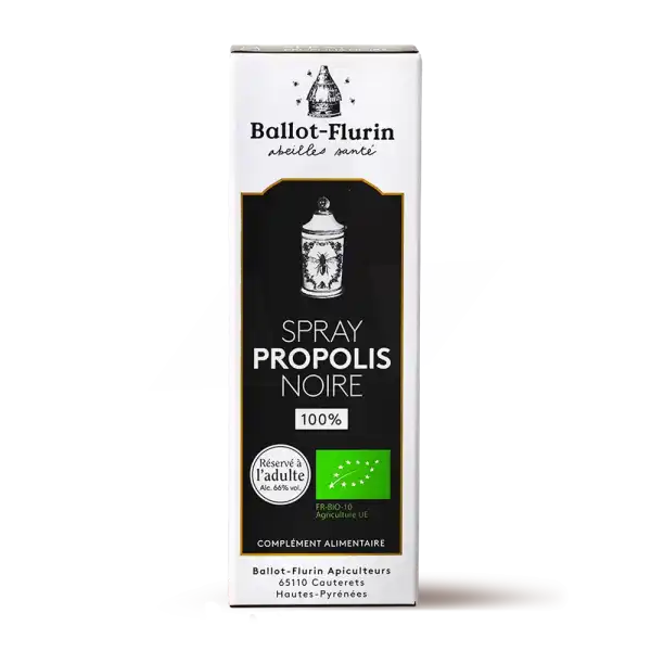 Ballot-flurin Spray à La Propolis Noire Fl/15ml