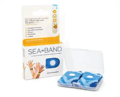 Sea-band Bracelet Anti-nausées Enfant Bleu à JACOU